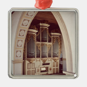 View of the Organ in the church at Rotha Metal Tree Decoration
