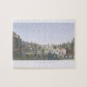 View of the Outer Courtyard of the Seraglio, Topka Jigsaw Puzzle