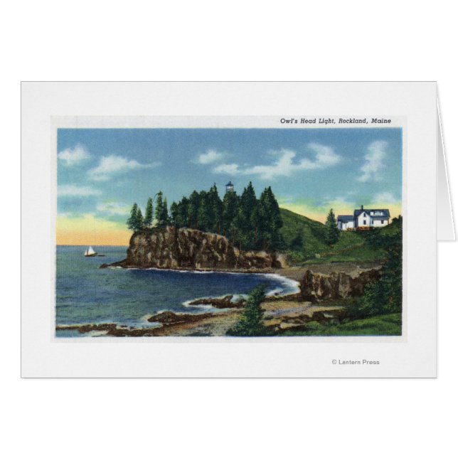 View of the Owl's Head Lighthouse (Front Horizontal)