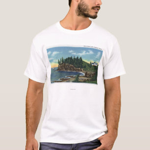 View of the Owl's Head Lighthouse T-Shirt
