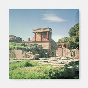 View of the Palace of Knossos Magnet
