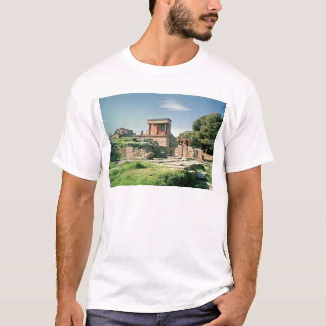 View of the Palace of Knossos T-Shirt (Front)