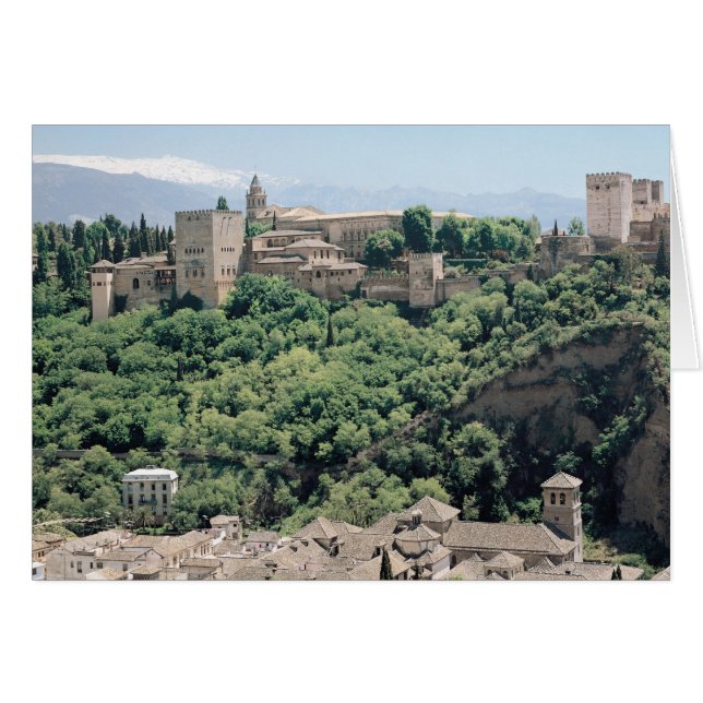 View of the Palace of the Alhambra (Front Horizontal)
