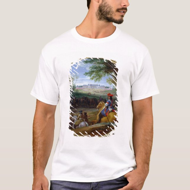 View of the Palace of Versailles in 1669 T-Shirt (Front)