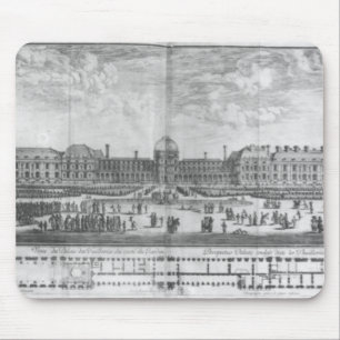 View of the Palais des Tuileries from gardens Mouse Mat