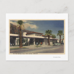 View of the Palm Springs Hotel Postcard