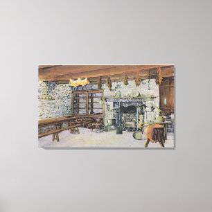 View of the Parade Lawns Canvas Print