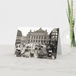 View of the Paris Opera House, 1890-99 Card