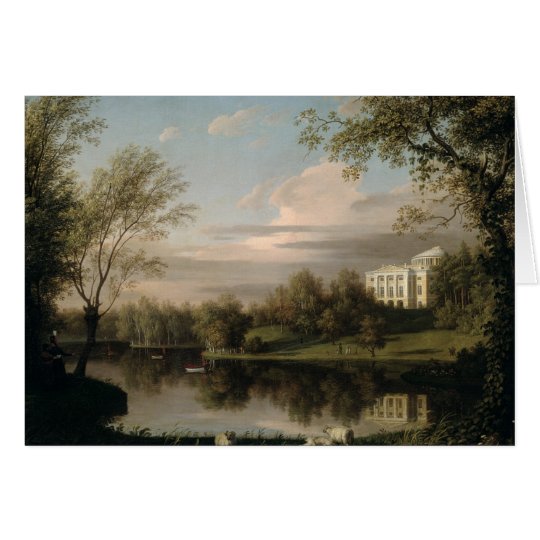 View of the Pavlovsk Palace, c.1800 Card