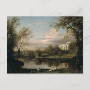 View of the Pavlovsk Palace, c.1800 Postcard