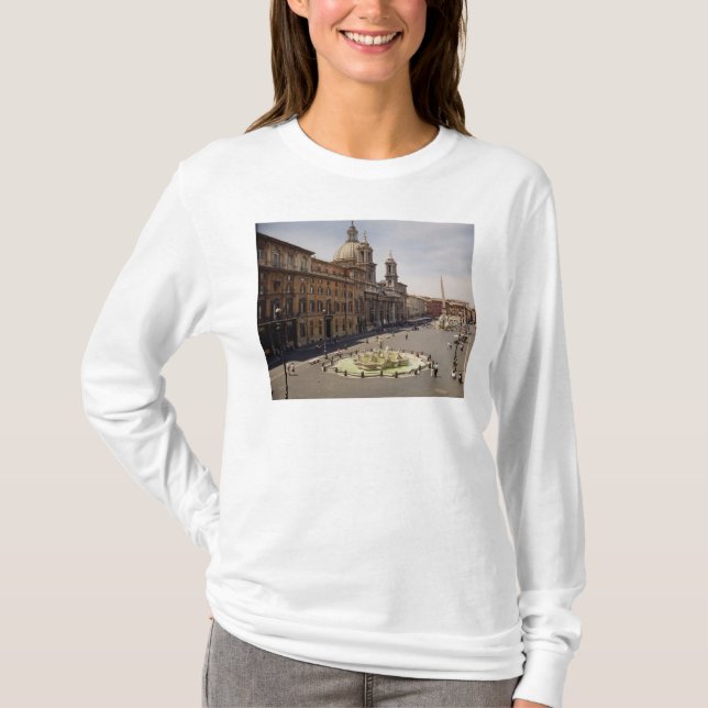 View of the piazza T-Shirt (Front)
