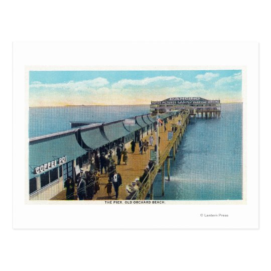 View of the Pier Postcard