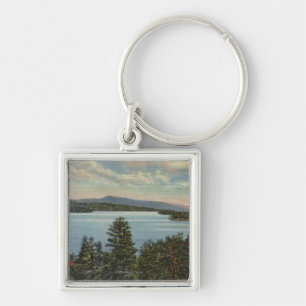 View of the Pine Clad Shores of Lake Key Ring