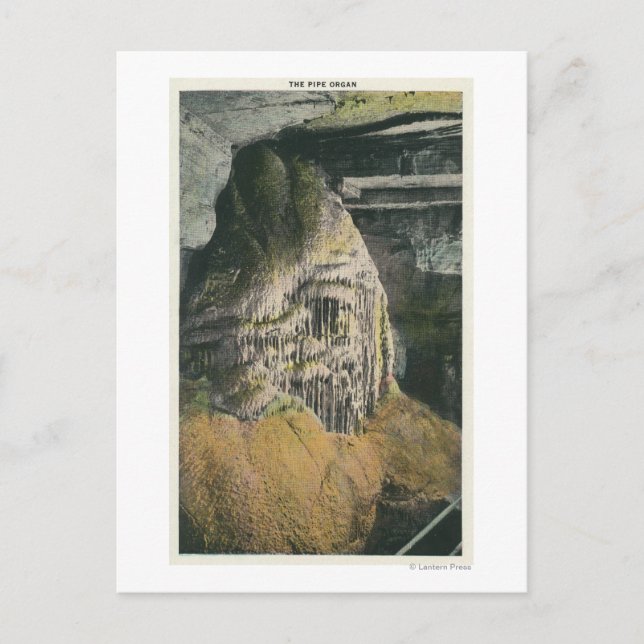 View of the Pipe Organ Postcard (Front)