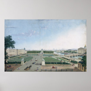 View of the Place Louis XV & Jardin des Poster