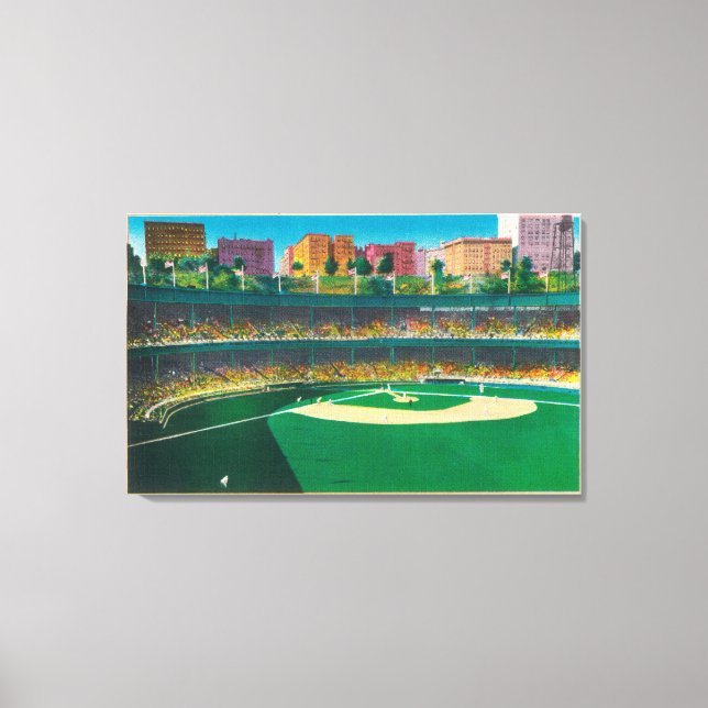 View of the Polo GroundsNew York, NY Canvas Print (Front)