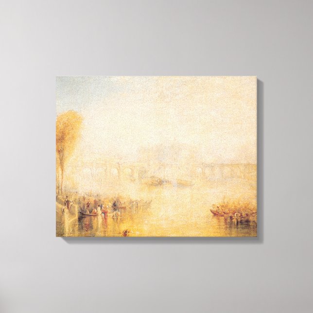 View of the Pont Neuf, Paris Canvas Print (Front)
