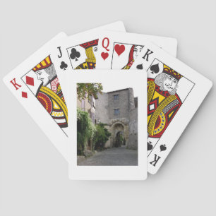View of the Porte des Ormeaux (photo) Playing Cards