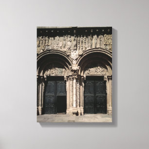 View of the Portico de las Platerias Canvas Print