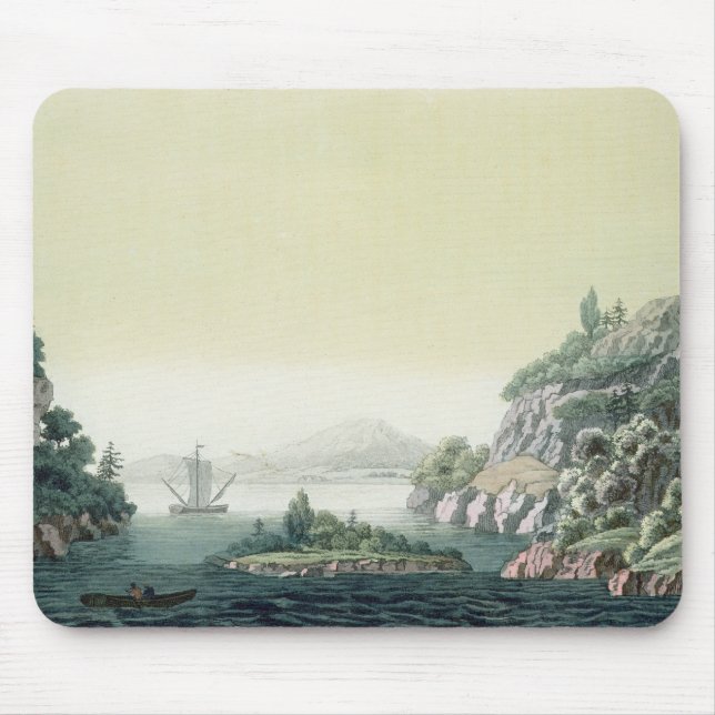 View of the Potomac river near Mount Vernon (colou Mouse Mat (Front)