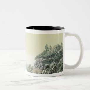 View of the Potomac river near Mount Vernon (colou Two-Tone Coffee Mug