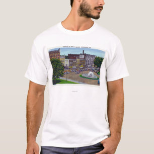 View of the Public Square Fountain T-Shirt