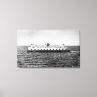 View of the Quinault Ferry Canvas Print