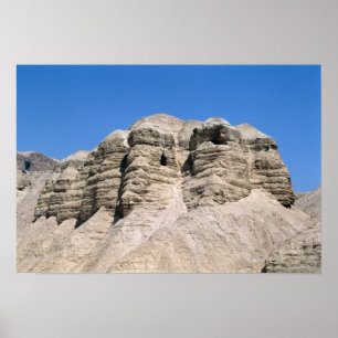 View of the Qumran Caves Poster