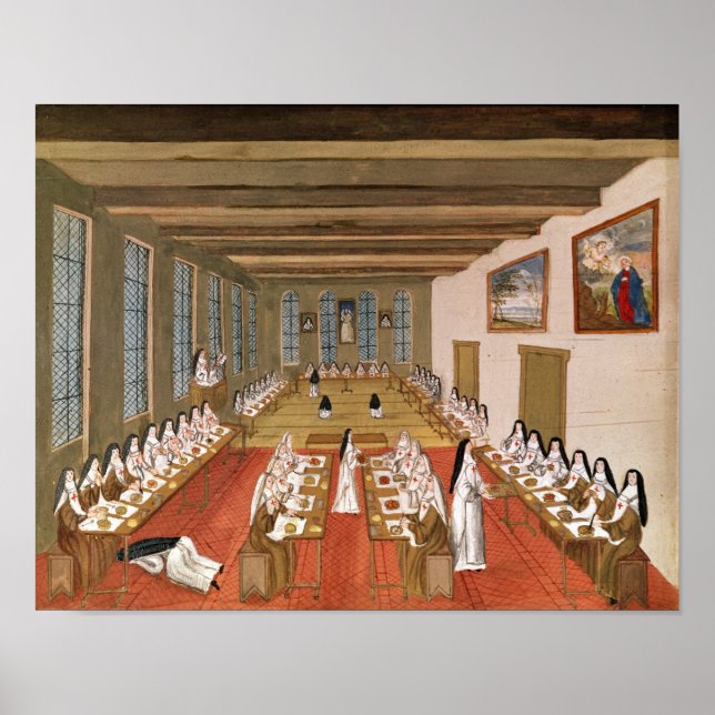 View of the Refectory Poster (Front)