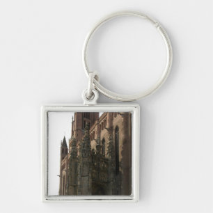 View of the right side with the canopied porch (ph key ring