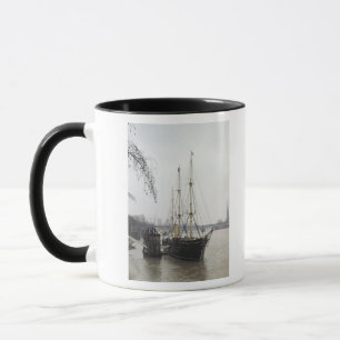 View of the River Thames with RRS Discovery Mug