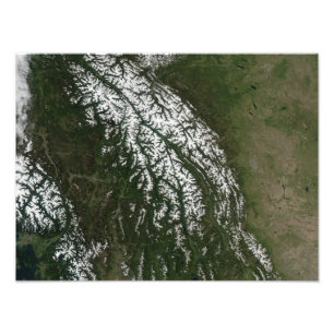 View of the Rocky Mountains Photo Print