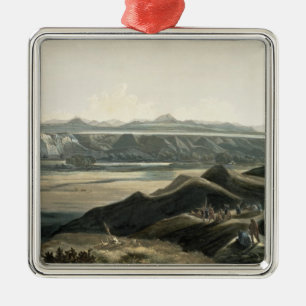 View of the Rocky Mountains, plate 44 from Volume Metal Tree Decoration
