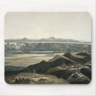 View of the Rocky Mountains, plate 44 from Volume Mouse Mat