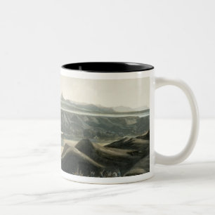 View of the Rocky Mountains, plate 44 from Volume Two-Tone Coffee Mug