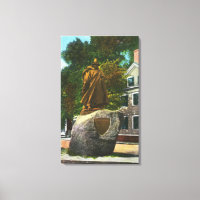 View of the Roger Conant Statue