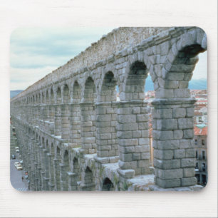 View of the Roman Aqueduct probably dating Mouse Mat