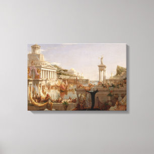 View of the Roman Empire (Consummation of Empire) Canvas Print