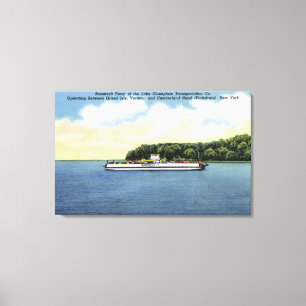 View of the Roosevelt Ferry Canvas Print
