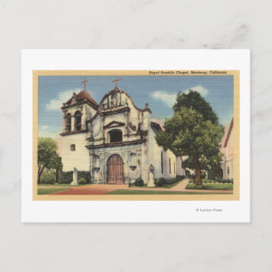 View of the Royal Presidio Chapel Postcard