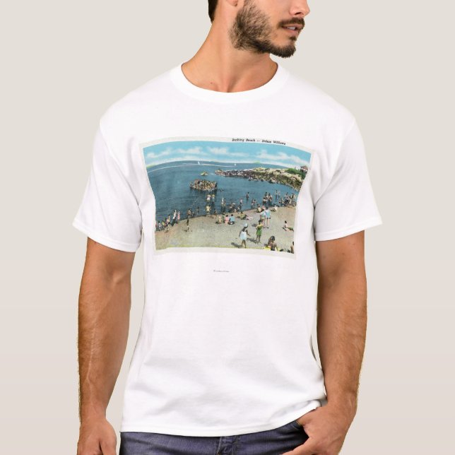 View of the Salem Willows Beach T-Shirt (Front)