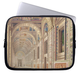 View of the second floor Loggia at the Vatican, wi Laptop Sleeve