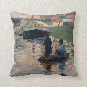 View of the Seine Cushion