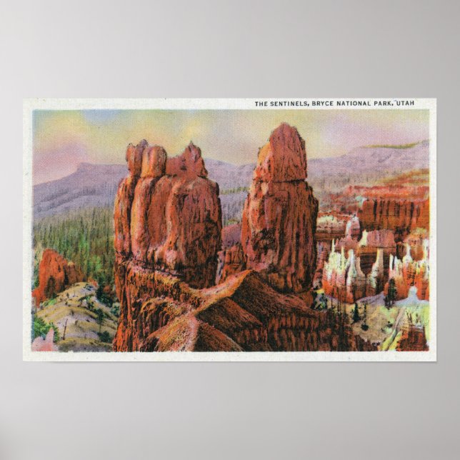 View of the Sentinels Poster (Front)