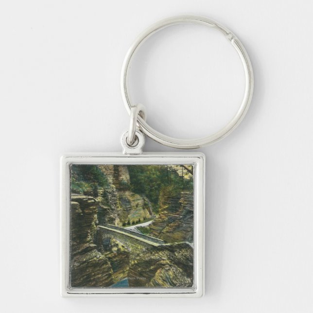 View of the Sentry Bridge & Upper Tunnel Key Ring (Front)