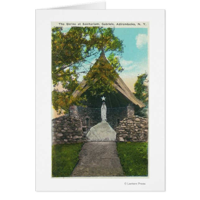 View of the Shrine at Sanitorium in Gabriels (Front)