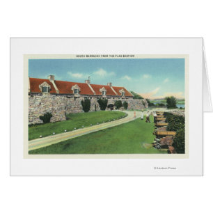 View of the South Barracks from the Flag