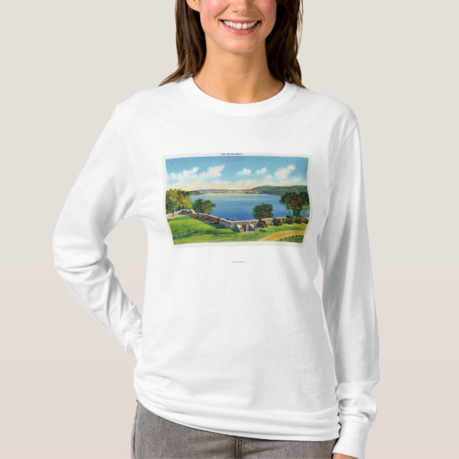 View of the South Wall T-Shirt (Front)