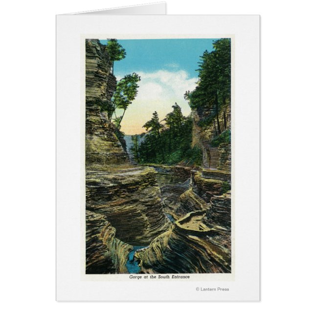 View of the Southern Entrance Gorge (Front)