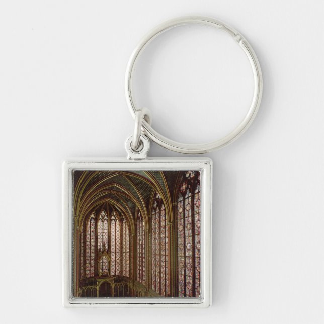 View of the stained glass windows key ring (Front)